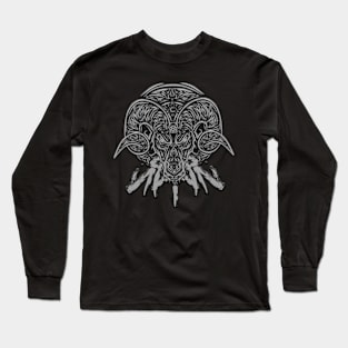 Head Goat Satan Long Sleeve T-Shirt